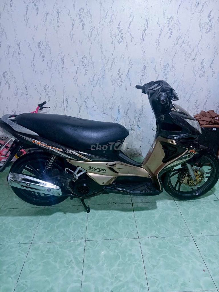Suzuki Hayate màu Nâu Vàng đồng. Mua bán Xe máy tại Quận Bình Tân Tp Hồ Chí Minh được đăng bởi khả Hân  hình 3
