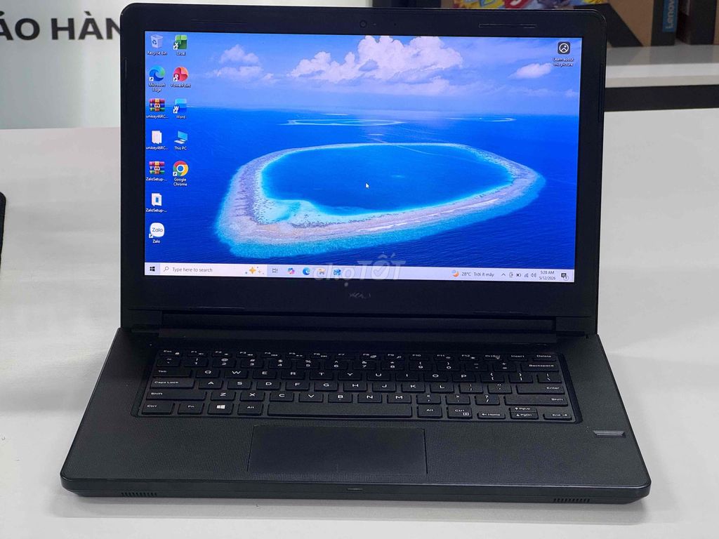 Dell i3-6006U 14 inch 4GB/256GB Đen. Mua bán Laptop tại Quận Liên Chiểu Đà Nẵng được đăng bởi TT Center 603 Tôn Đức Thắng Hòa Khánh  hình 1