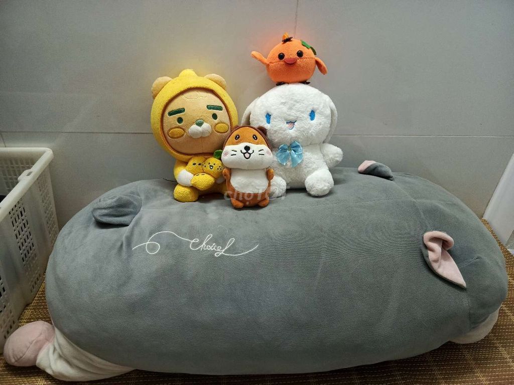 Thú nhồi bông Chuột Hamster Xám 75cm. Mua bán Sở thích khác tại Quận 7 Tp Hồ Chí Minh được đăng bởi Hongnhung Nguyen hình 1