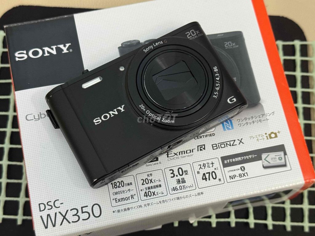 Máy ảnh Sony WX350 Đen. Mua bán Máy ảnh, Máy quay tại Quận Gò Vấp Tp Hồ Chí Minh được đăng bởi Ngọc Nhiên  hình 1