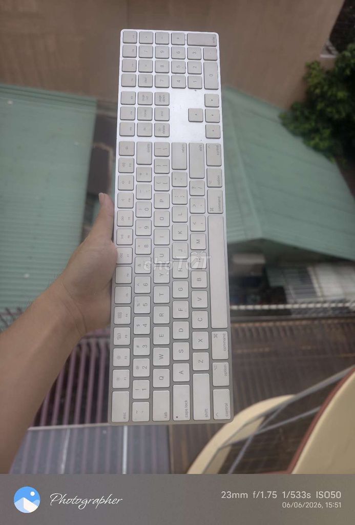 Bàn phím không dây Apple Magic Keyboard. Mua bán Phụ kiện (Màn hình, Chuột...) tại Quận Tân Bình Tp Hồ Chí Minh được đăng bởi Phạm Phúc Hậu hình 1