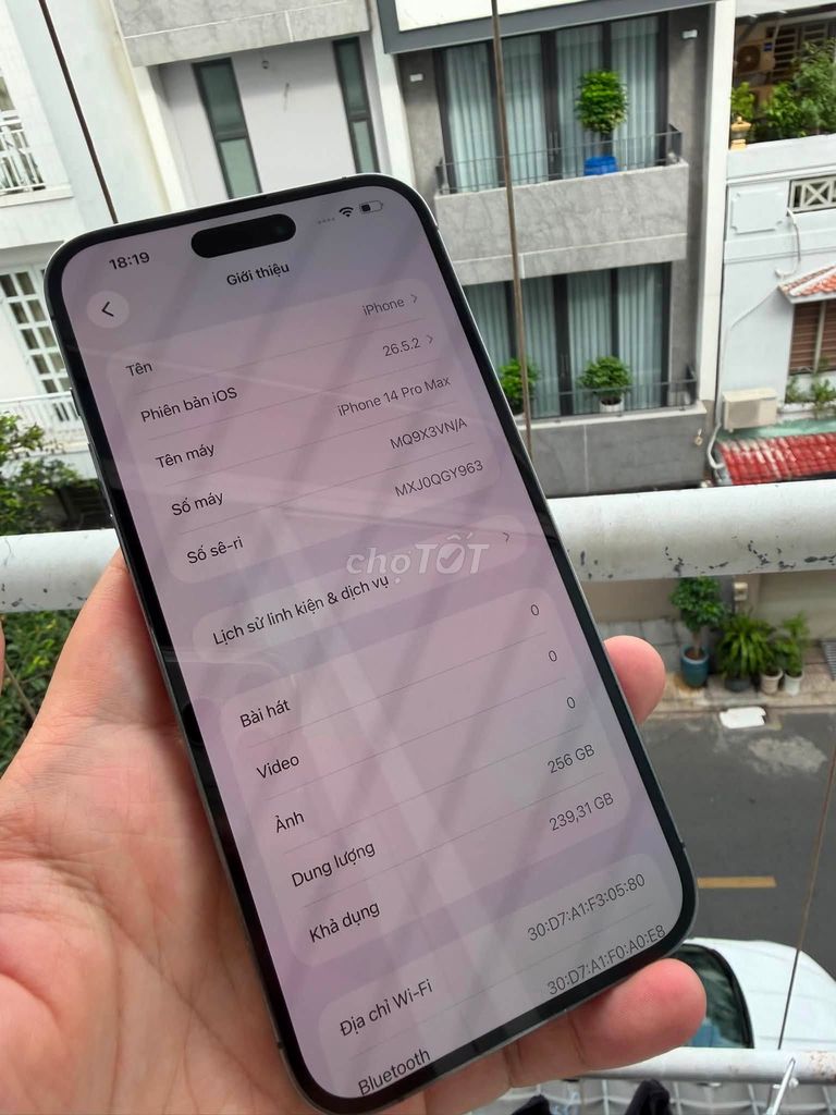 Apple iPhone 14 Pro Max 256GB Tím Đã sử dụng. Mua bán Điện thoại tại Quận Tân Bình Tp Hồ Chí Minh được đăng bởi Hội Đồ Điện Tử hình 1