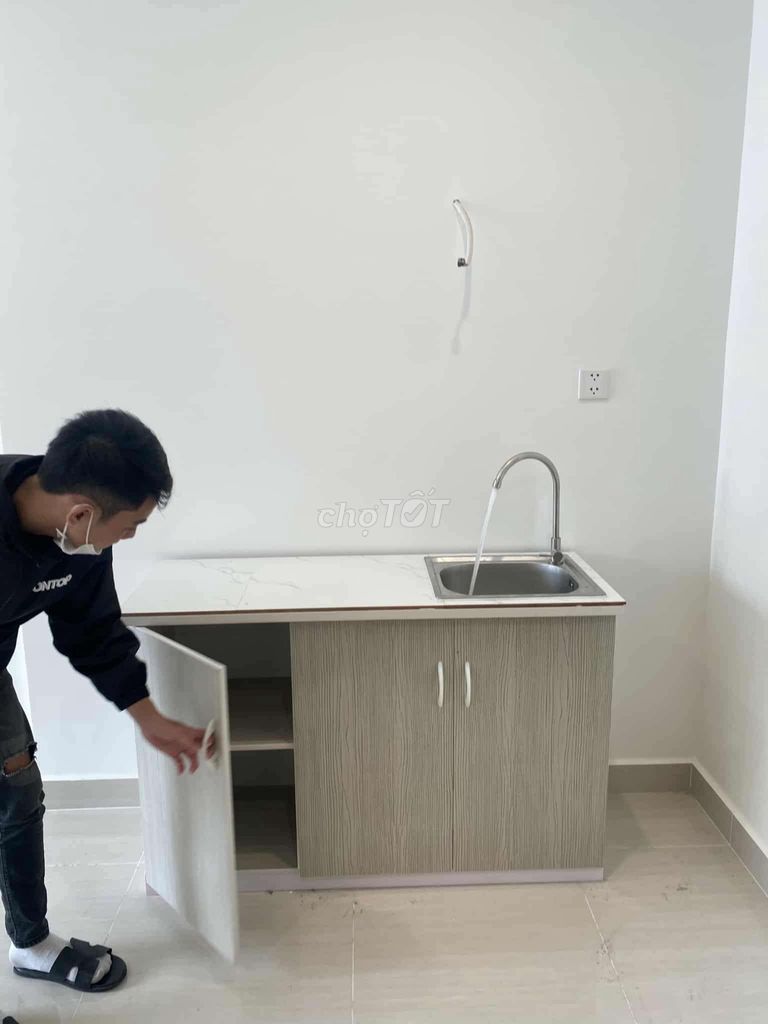 Tủ bếp nhựa sẵn mặt gạch. Mua bán Tủ, kệ gia đình tại Quận 12 Tp Hồ Chí Minh được đăng bởi NỘI THẤT NHỰA ĐÀI LOAN KIM LIÊN hình 1