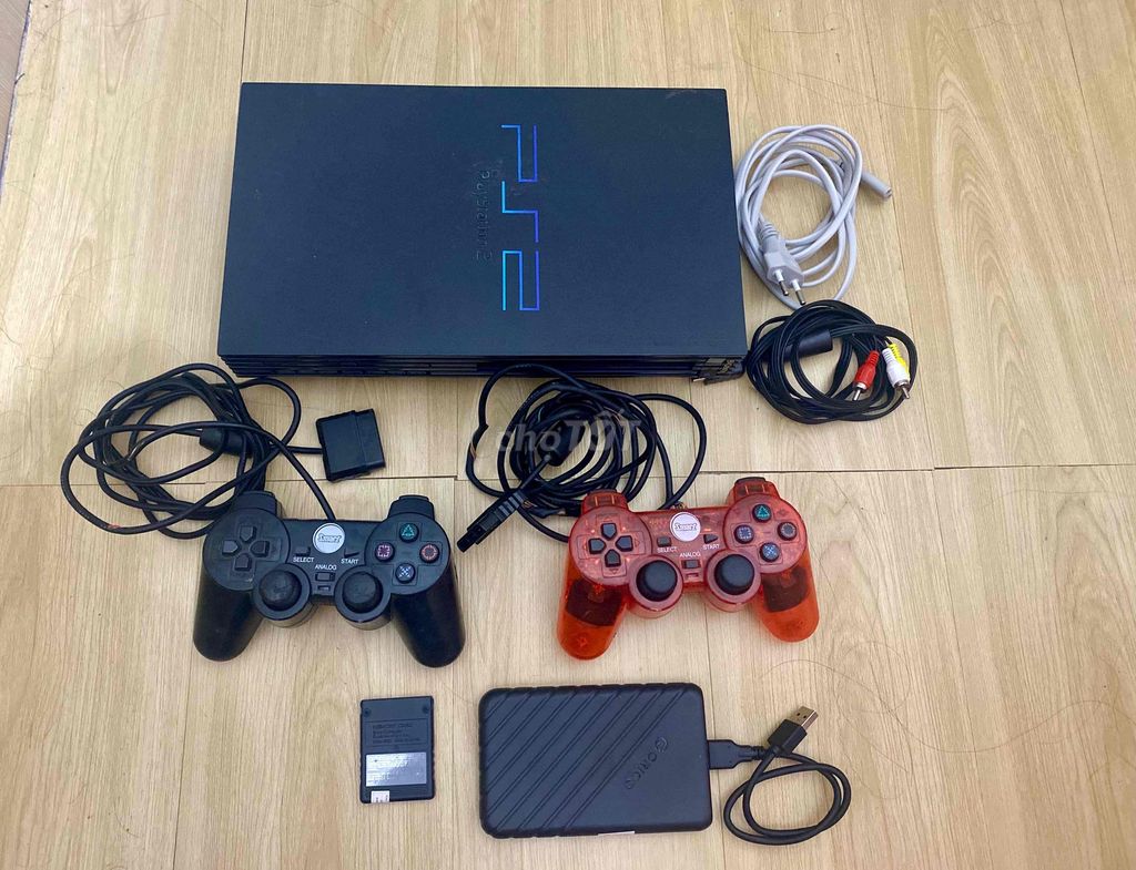 Máy full bộ máy chơi game Sony PS2 đầy đủ phụ kiện. Mua bán Thiết bị chơi game tại Thành phố Phan Thiết Bình Thuận được đăng bởi Dat Phan hình 1