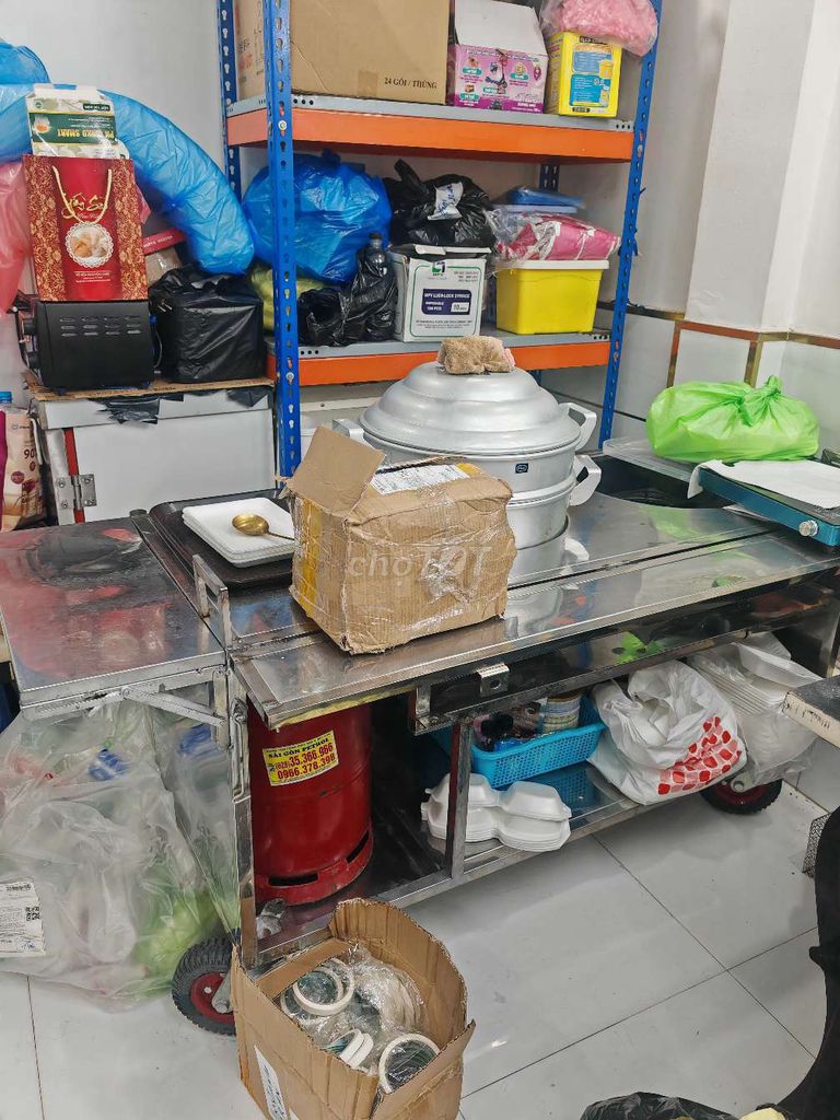 Xe bán xôi Inox 1m6 Rất mới. Mua bán Đồ chuyên dụng, Giống nuôi trồng tại Quận 11 Tp Hồ Chí Minh được đăng bởi Ánh hình 1