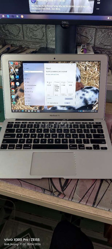Apple MacBook Air 2014 Bạc 11 inch. Mua bán Laptop tại Huyện Bàu Bàng Bình Dương được đăng bởi le tuan anh hình 1