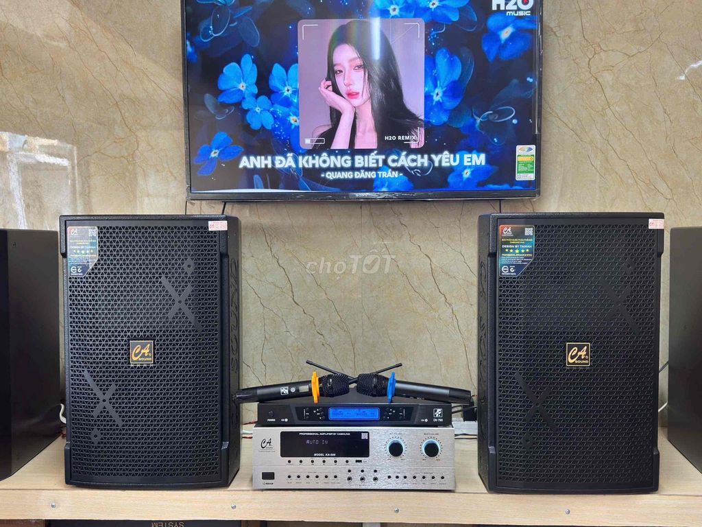 DÀN KARAOKE GIA ĐÌNH RẤT HAY NHẬP CHÍNH HÃNG LOA. Mua bán Tivi, Âm thanh tại Quận Tân Phú Tp Hồ Chí Minh được đăng bởi HOÀNG VŨ AUDIO hình 1