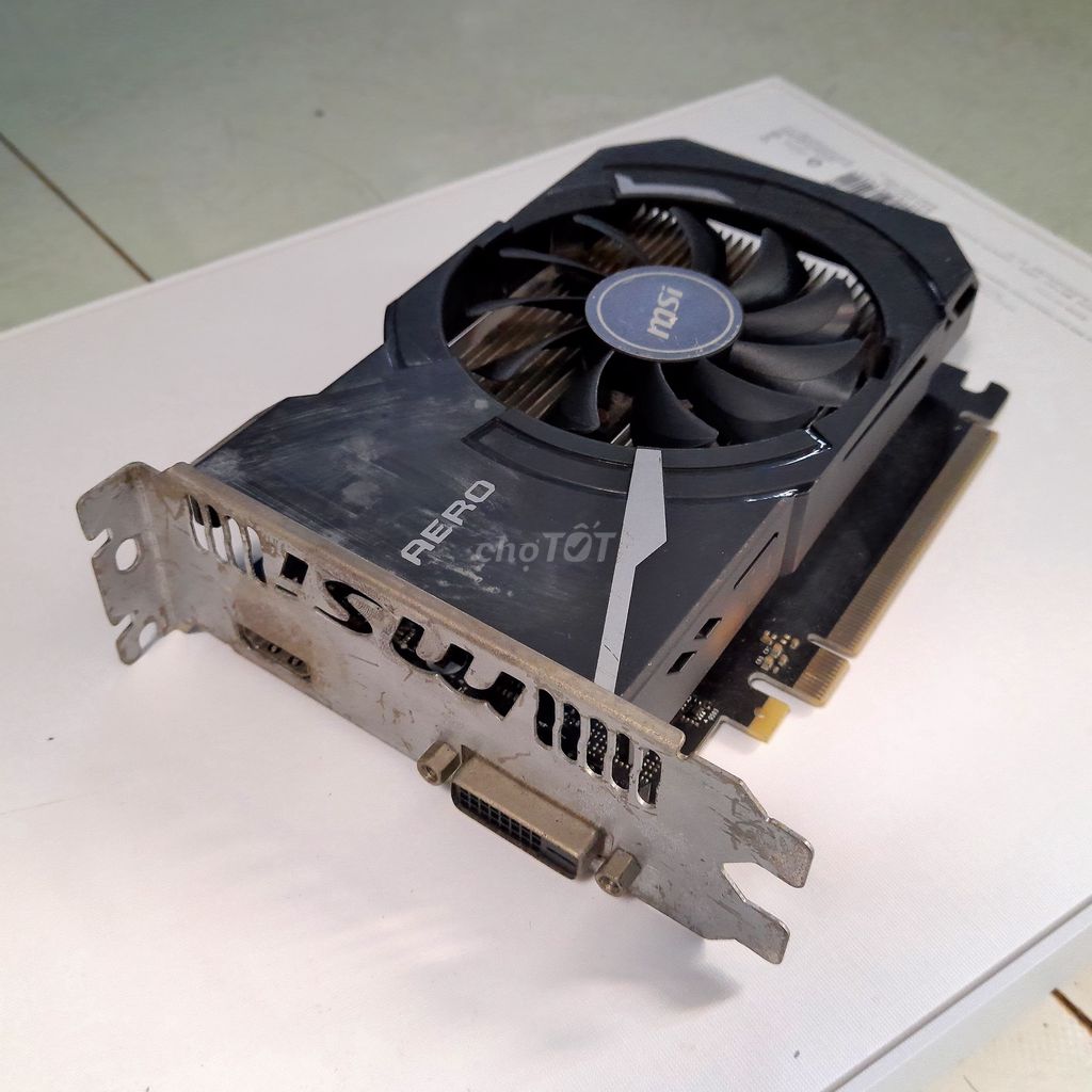 Card đồ họa MSI GT 1030 Aero ITX 2G D4 Hỏng. Mua bán Linh kiện (RAM, Card...) tại Quận 4 Tp Hồ Chí Minh được đăng bởi Nguyễn Toàn hình 1