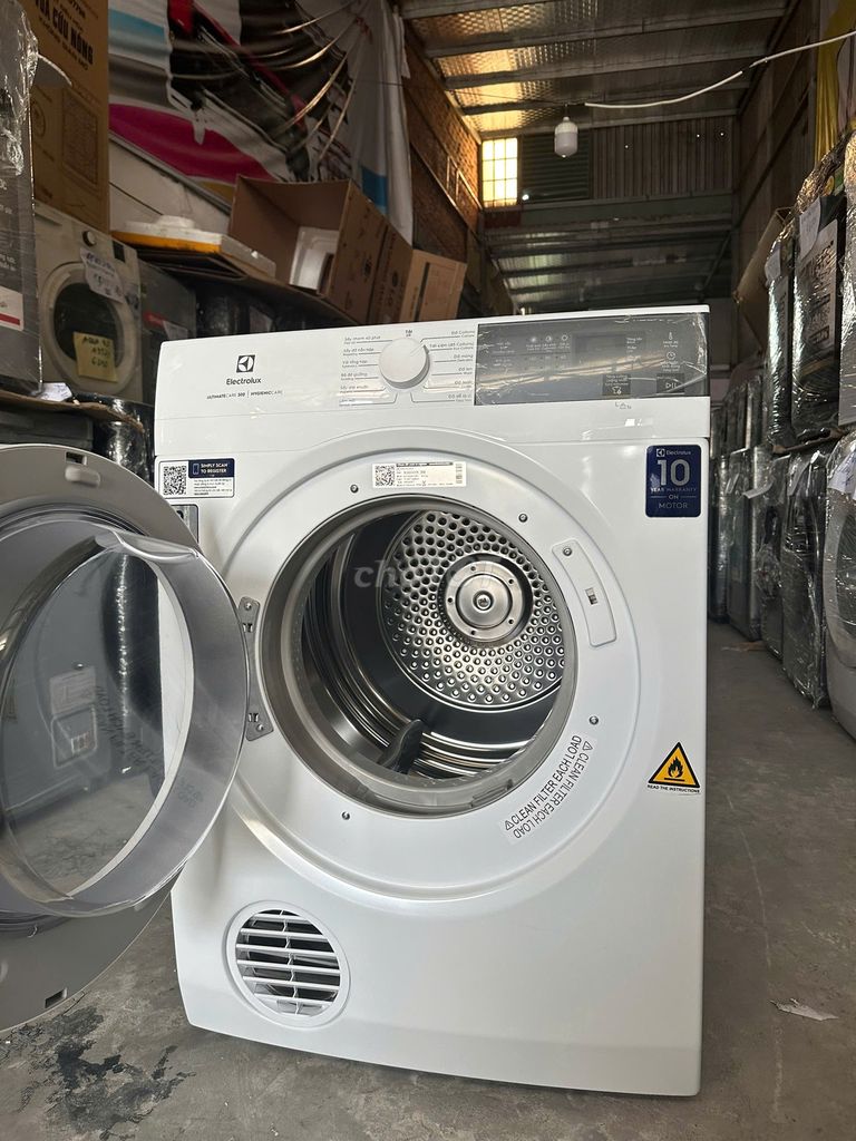 Máy sấy thông hơi Electrolux 8 kg EDV804H3WC. Mua bán Máy giặt tại Quận Gò Vấp Tp Hồ Chí Minh được đăng bởi Điện Máy Giá Kho Miền Nam hình 4