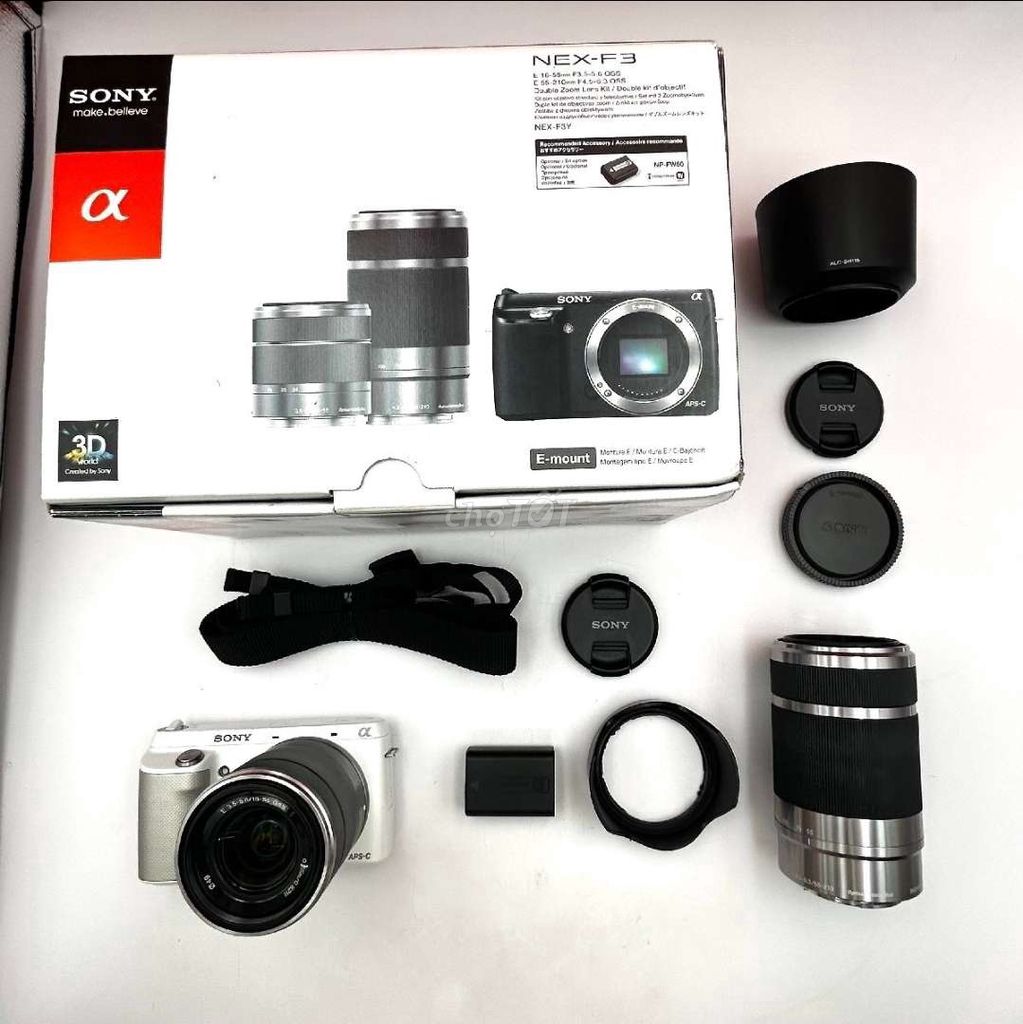 Máy ảnh Sony NEX-F3 + lens Sony 18-55mm. Mua bán Máy ảnh, Máy quay tại Huyện Hóc Môn Tp Hồ Chí Minh được đăng bởi Hoàng đại hình 1