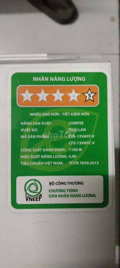 MÁY LẠNH THÁI LAN 1.5HP NHƯ MỚI