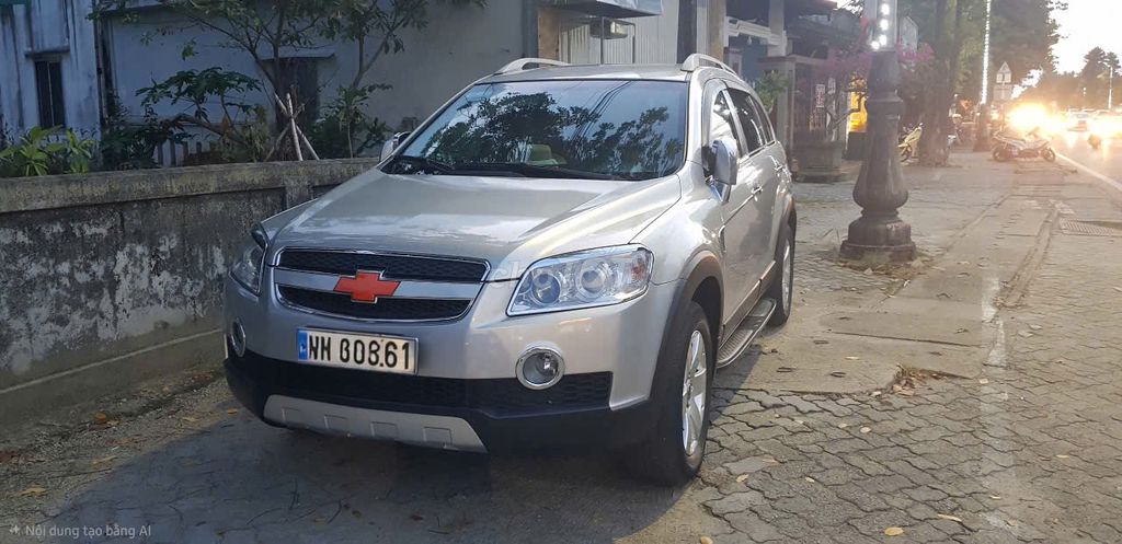 Chevrolet Captiva 2007 Tự động Bạc 80.000 km