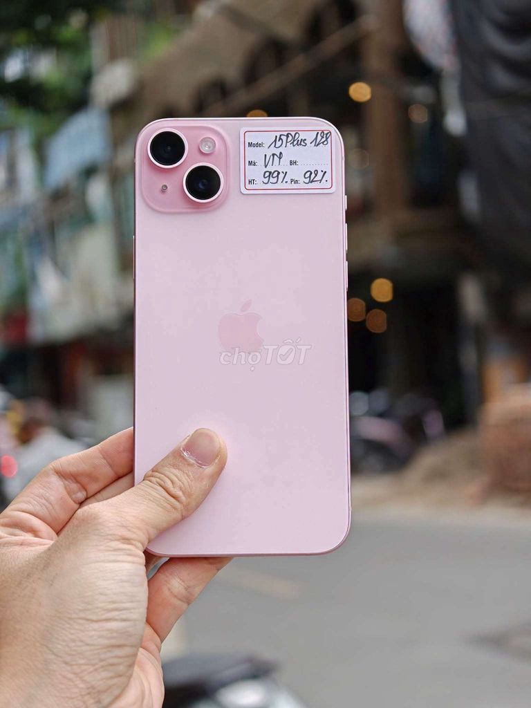 Apple iPhone 15 Plus 128GB Hồng. Mua bán Điện thoại tại Thị xã An Nhơn Bình Định được đăng bởi trường hình 1