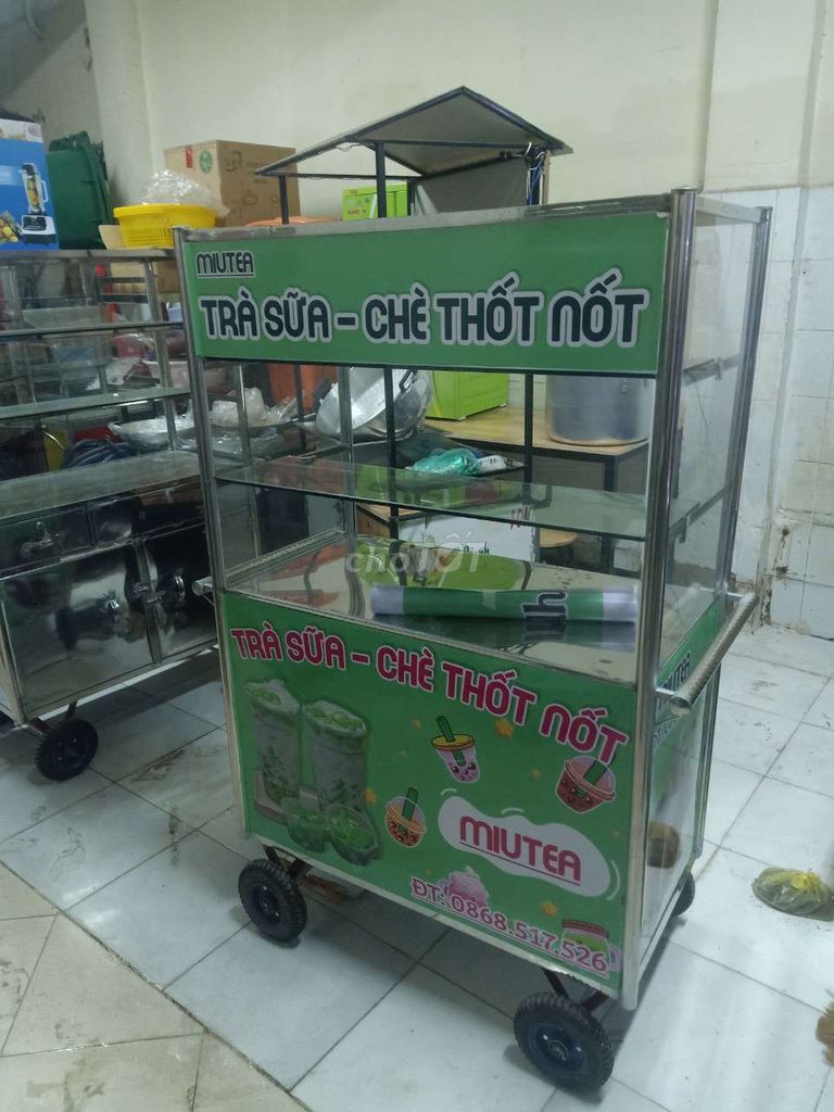 Tủ trà sữa như mới