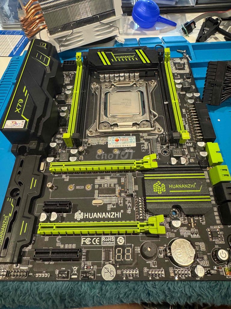 Bo mạch chủ HUANANZHI X79 Pkus + cpu 2630. Mua bán Linh kiện (RAM, Card...) tại Thành phố Thủ Đức Tp Hồ Chí Minh được đăng bởi Thien Pham Cong hình 1