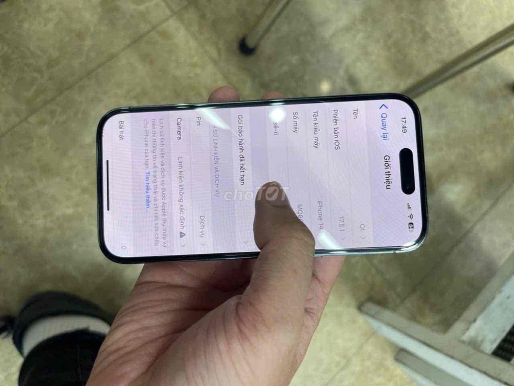 iPhone 14 Pro 128GB Tím VN/A. Mua bán Điện thoại tại Quận Ngô Quyền Hải Phòng được đăng bởi Qt hình 1