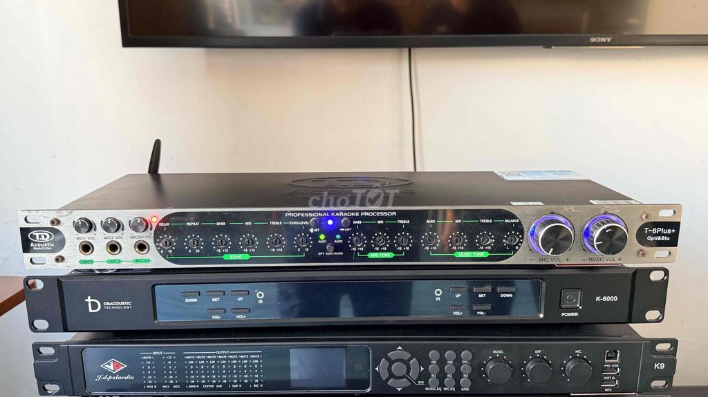 Bộ xử lý âm thanh TD Acoustic T-6PLUS+ Đen. Mua bán Tivi, Âm thanh tại Quận Hồng Bàng Hải Phòng được đăng bởi Phạm Toản hình 1