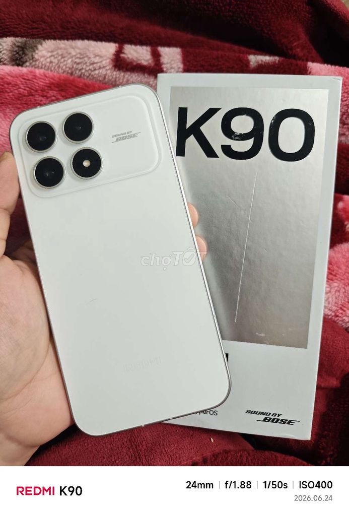 Xiaomi K90 12GB/256GB Trắng 99%. Mua bán Điện thoại tại Quận 12 Tp Hồ Chí Minh được đăng bởi khanh khanh hình 1