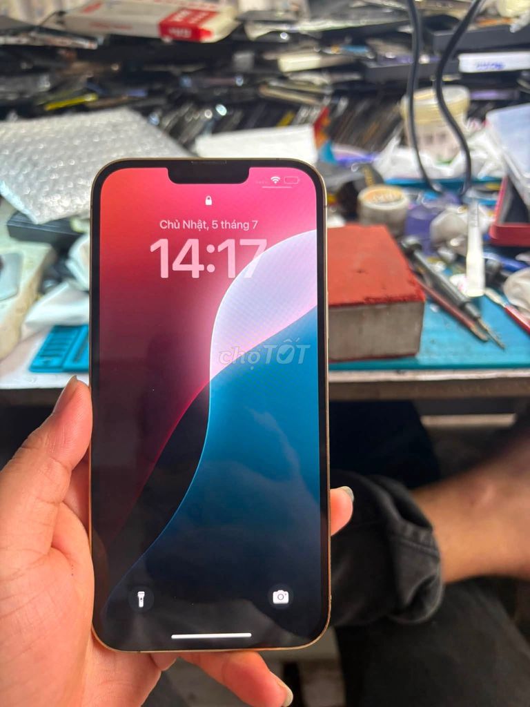 Apple iPhone 13 Pro Max 128GB Vàng. Mua bán Điện thoại tại Quận Tân Phú Tp Hồ Chí Minh được đăng bởi Hội Đồ Điện Tử hình 1