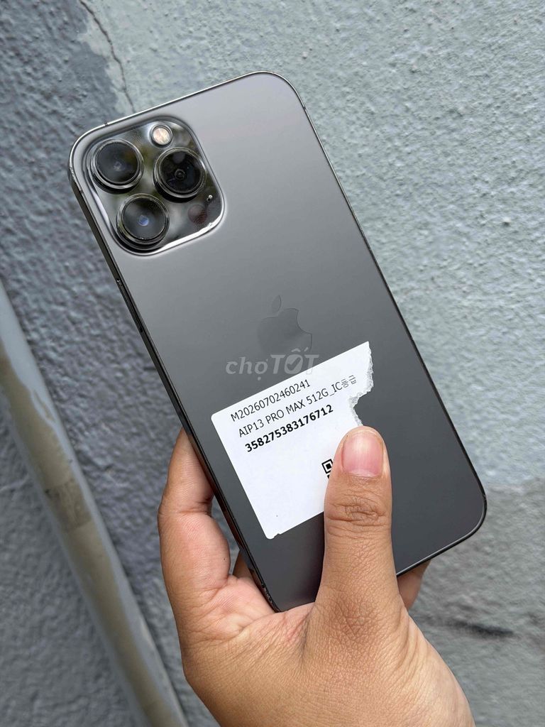Apple iPhone 13 Pro Max 512GB Xám Like New. Mua bán Điện thoại tại Thành phố Biên Hòa Đồng Nai được đăng bởi nguyễn lê store hình 1