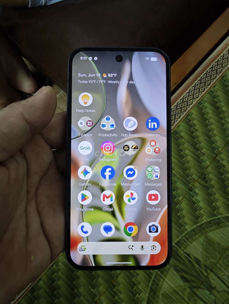 Google Pixel 9 Đen 256GB Đã sử dụng. Mua bán Điện thoại tại Thành phố Thuận An Bình Dương được đăng bởi Bích Thảo hình 1
