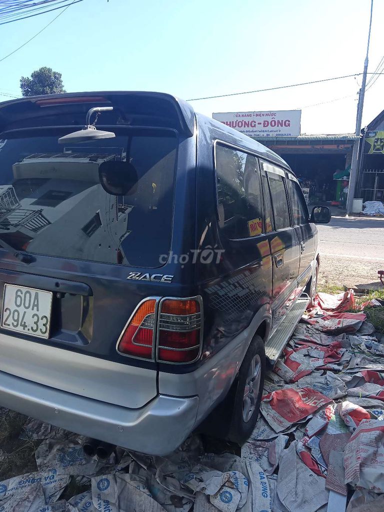 Cần bán xe ZACE 7 chỗ Bản đủ 2003 chính chủ,đk mới. Mua bán Ô tô tại Huyện Trảng Bom Đồng Nai được đăng bởi Hoàng Phước hình 2