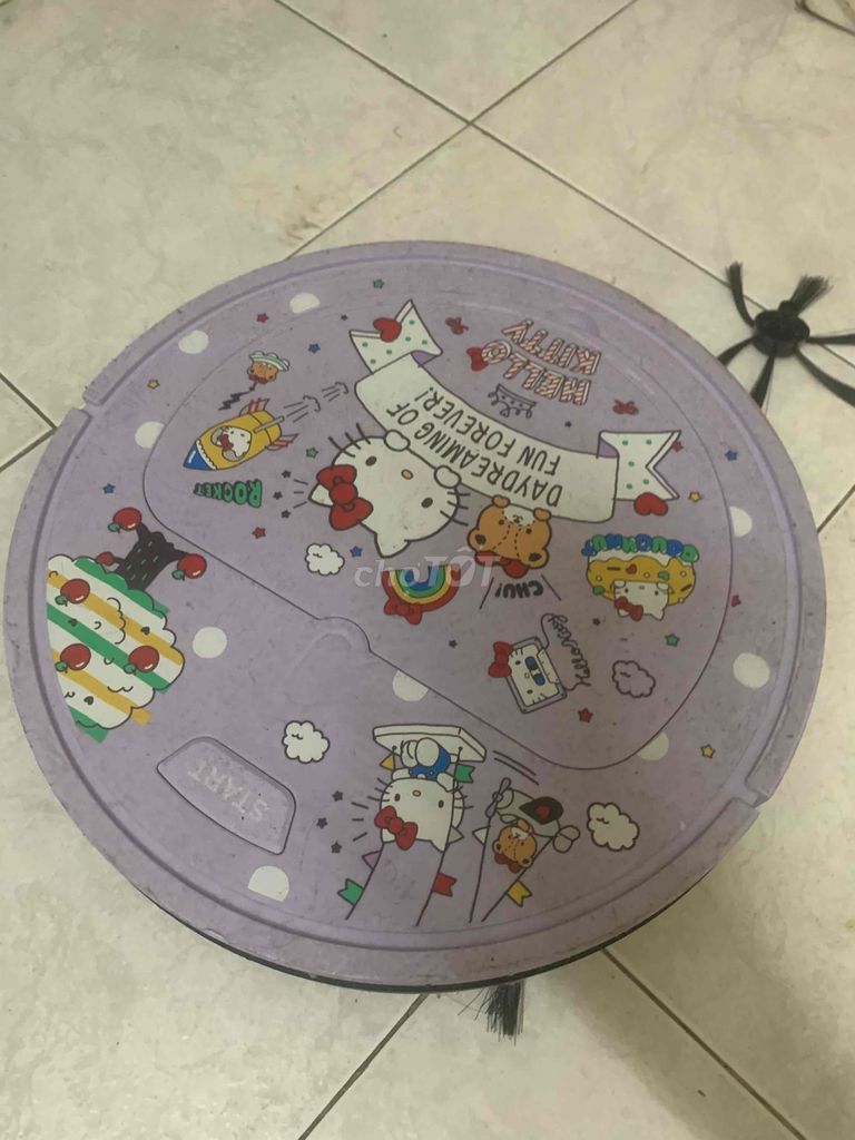 Máy hút bụi robot Hello Kitty Limited Edition Tím. Mua bán Nội thất, đồ gia dụng khác tại Quận 3 Tp Hồ Chí Minh được đăng bởi huy dang hình 1