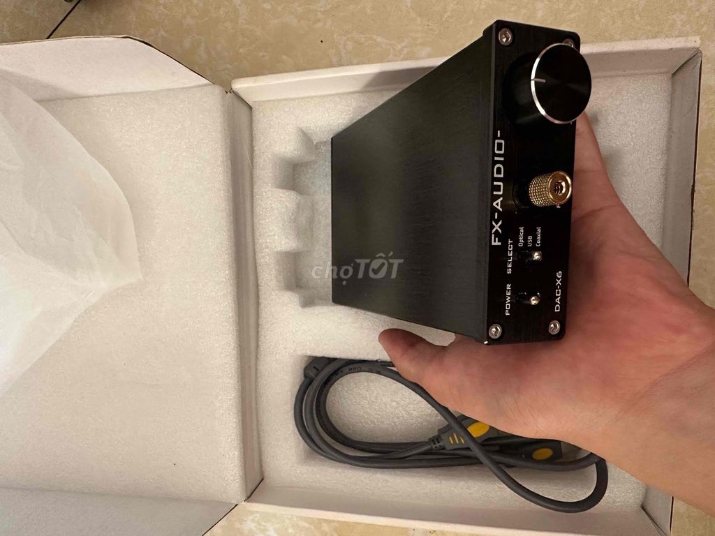 Bộ giải mã âm thanh FX-AUDIO DAC-X6 Đen Mới. Mua bán Tivi, Âm thanh tại Huyện Yên Dũng Bắc Giang được đăng bởi Phạm Xuân Liêm hình 1