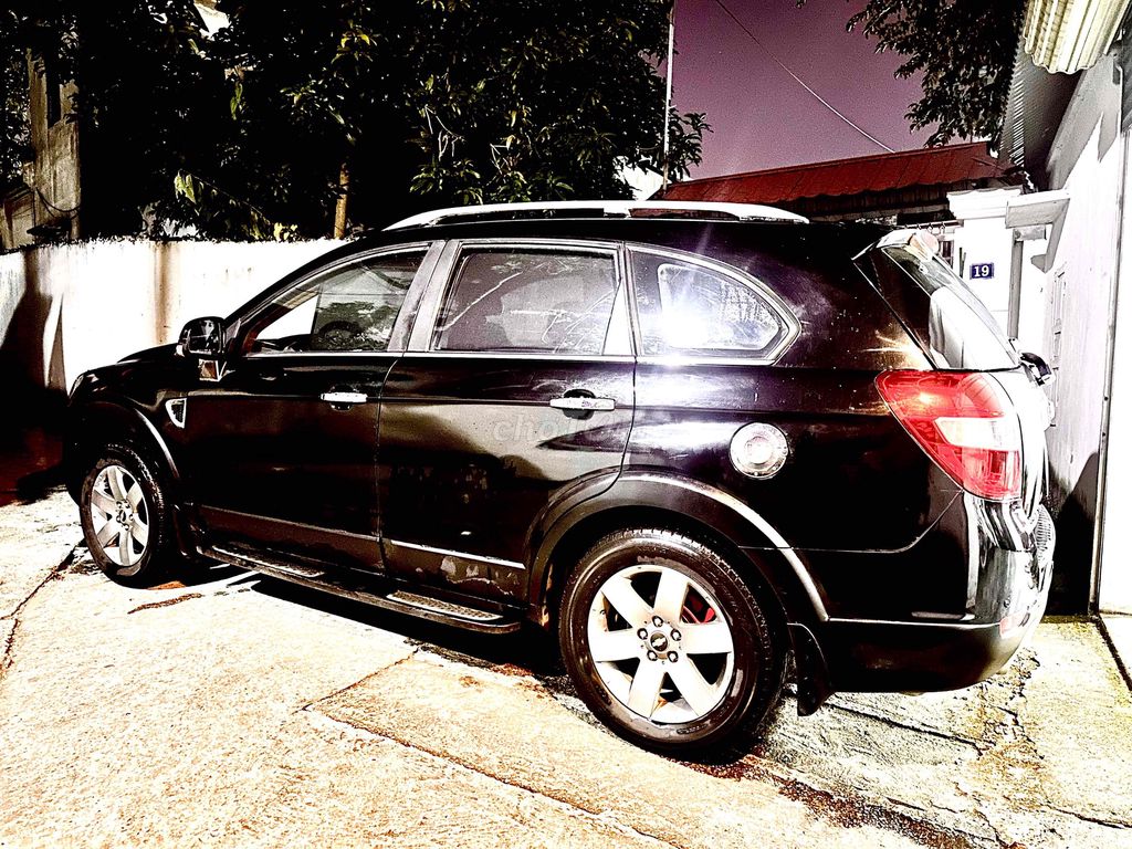 Chevrolet Captiva 2009 LTZ 7 chỗ Đen. Mua bán Ô tô tại Thành phố Thái Nguyên Thái Nguyên được đăng bởi Long hình 5
