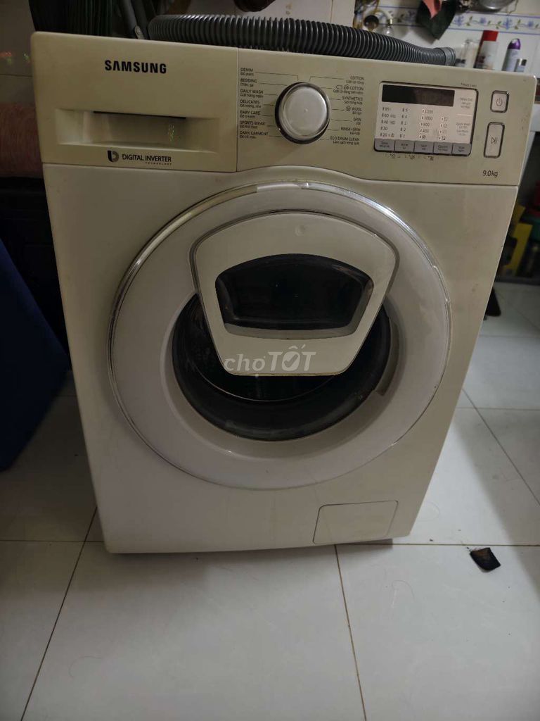 Máy giặt Samsung 9kg Trắng Đã qua sử dụng. Mua bán Máy giặt tại Huyện Bàu Bàng Bình Dương được đăng bởi Chí hình 1