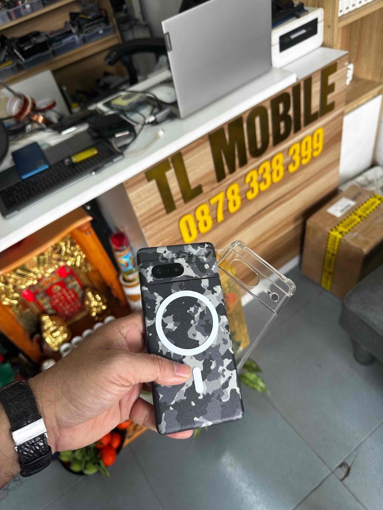 Google Pixel 7 128GB Đen. Mua bán Điện thoại tại Thành phố Long Xuyên An Giang được đăng bởi TL Mobile hình 1