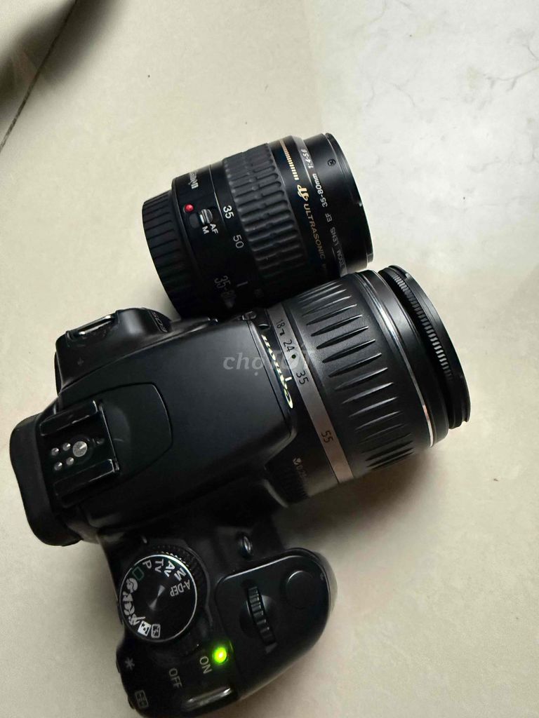 Canon 400D 2 len máy trầy zin chụp tốt có túi sạc. Mua bán Máy ảnh, Máy quay tại Quận Gò Vấp Tp Hồ Chí Minh được đăng bởi VũHùng hình 1