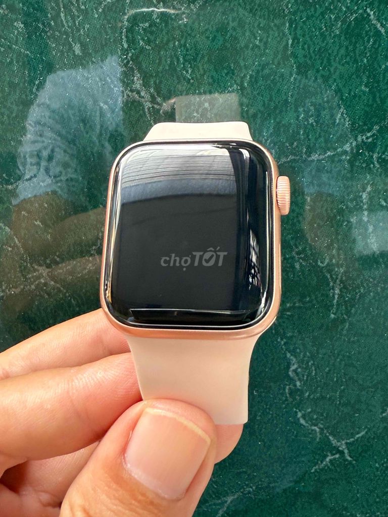 apple watch se/40 nhôm gold gps vna zin 100% đẹp