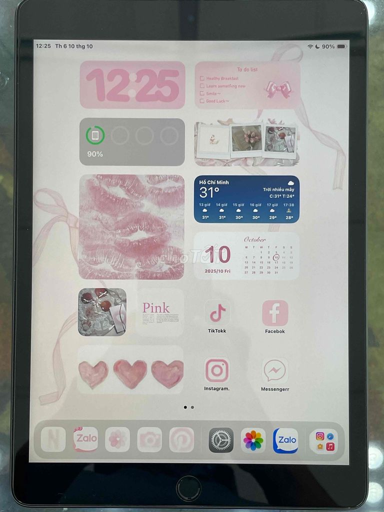 ipad gen 9 zin đẹp Pin khỏe có 5G. Mua bán Máy tính bảng tại Quận 7 Tp Hồ Chí Minh được đăng bởi Vu Luu hình 1