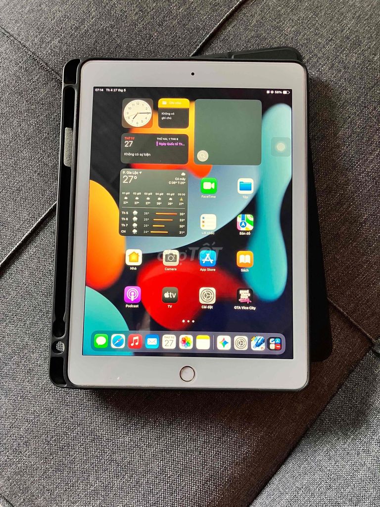 Apple iPad Gen 6 32GB Vàng hồng. Mua bán Máy tính bảng tại Huyện Gò Dầu Tây Ninh được đăng bởi Mua Bán Âm Thanh Vs  ĐTDĐ Cổ  hình 1