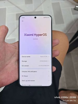 Xiaomi 15 Pro 5G xanh. Mua bán Điện thoại tại Huyện Châu Thành Bến Tre được đăng bởi Từ Tuấn Bến Tre