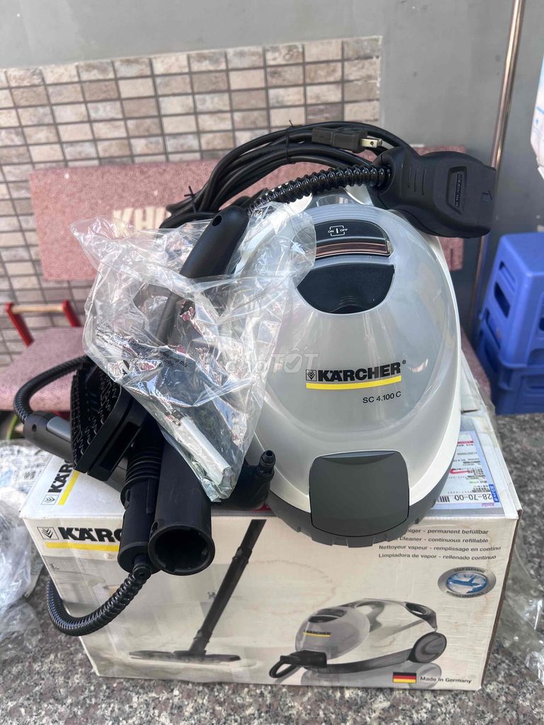 Máy vệ sinh hơi nước Karcher SC 4.100 C. Mua bán Thiết bị vệ sinh, nhà tắm tại Quận Cái Răng Cần Thơ được đăng bởi Hứa An Khương hình 1