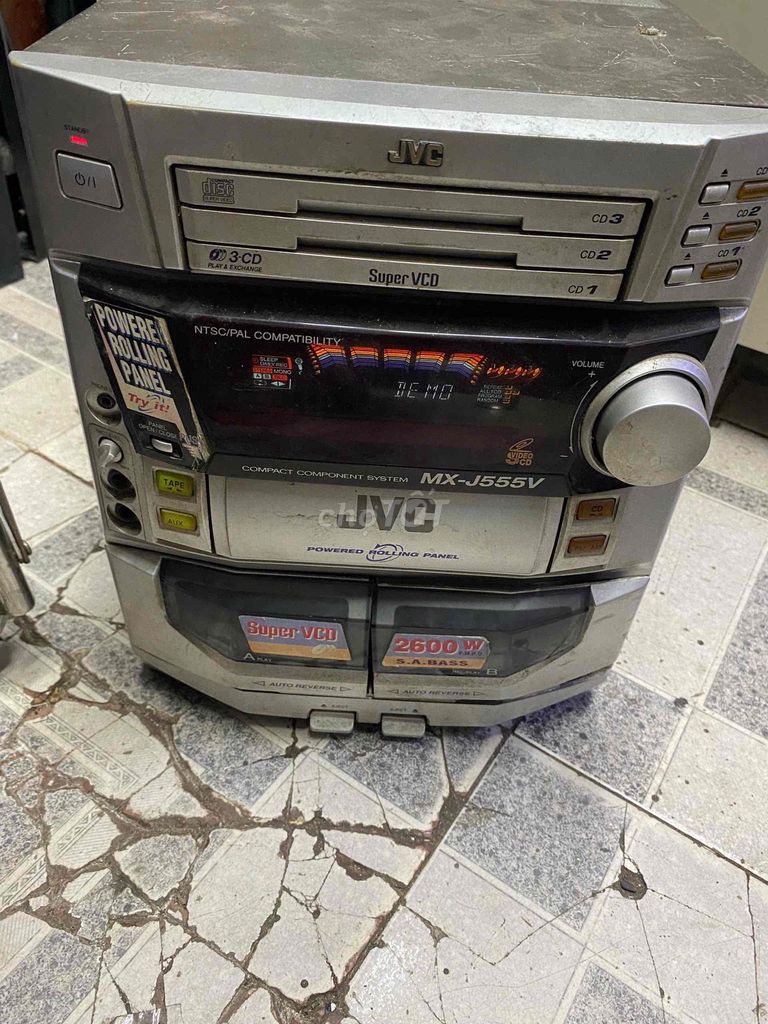 Dàn âm thanh JVC MX-J555V Bạc Hỏng. Mua bán Tivi, Âm thanh tại Quận Bình Thạnh Tp Hồ Chí Minh được đăng bởi Hai Hai hình 1