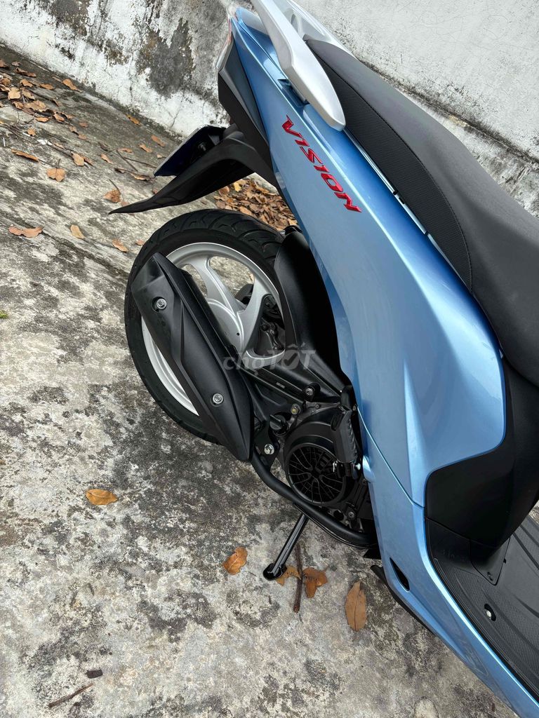 Honda Vision Xanh. Mua bán Xe máy tại Thị xã Bến Cát Bình Dương được đăng bởi xe máy trả góp tín nghĩa  hình 11