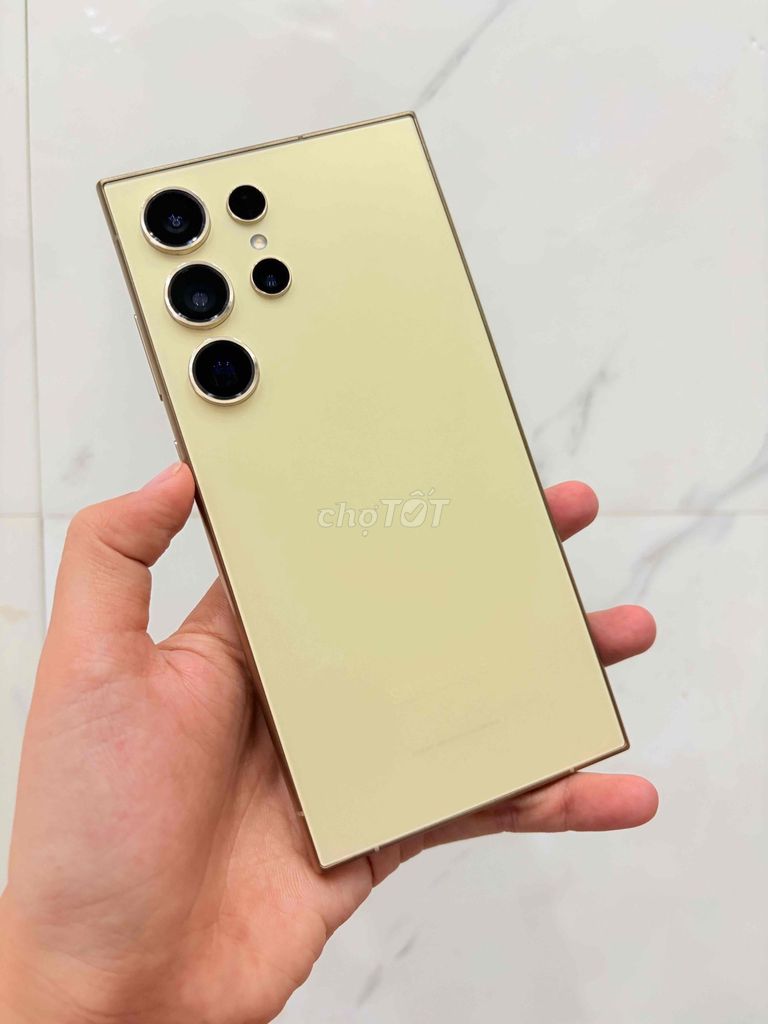 Samsung S24 Ultra 5G 12/256GB Vàng. Mua bán Điện thoại tại Thành phố Long Xuyên An Giang được đăng bởi Điện Thoại Tốt hình 1
