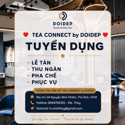 TEA CONNECT THỦ ĐỨC TUYỂN DỤNG