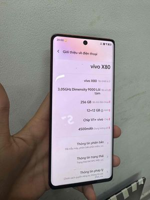 Vivo X80 256GB Cam