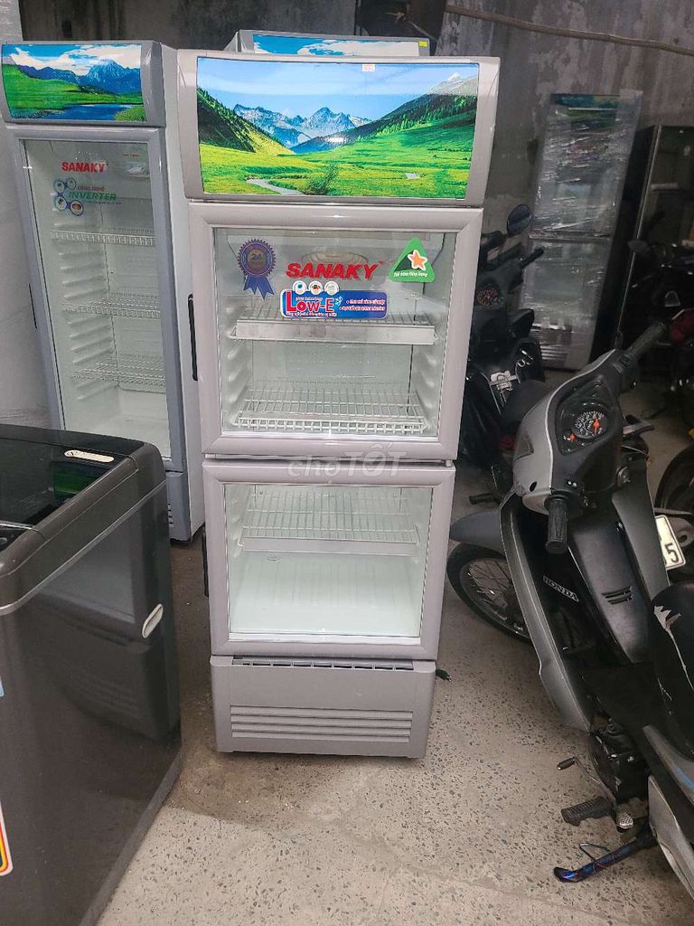 Tủ mát Sanaky VH-218W3 Inverter Xám 170L. Mua bán Tủ lạnh tại Quận 7 Tp Hồ Chí Minh được đăng bởi Thanh Hải hình 1