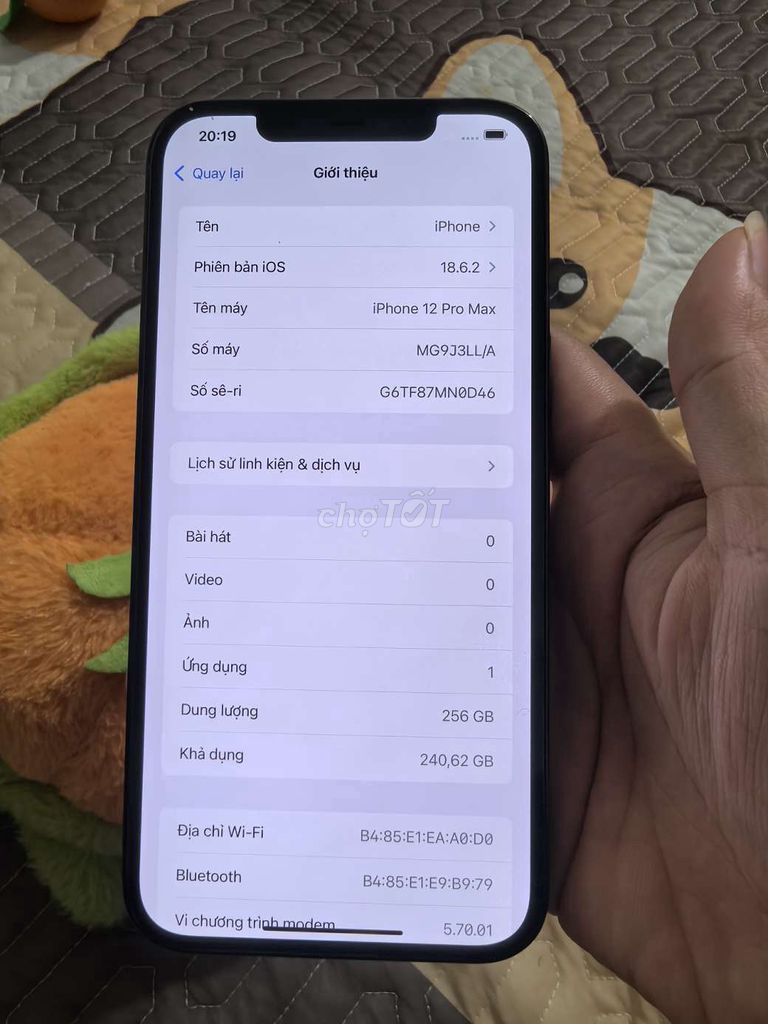 pass e 12 Pro Max 256GB còn siêu tốt. Mua bán Điện thoại tại Quận Nam Từ Liêm Hà Nội được đăng bởi quang hình 1