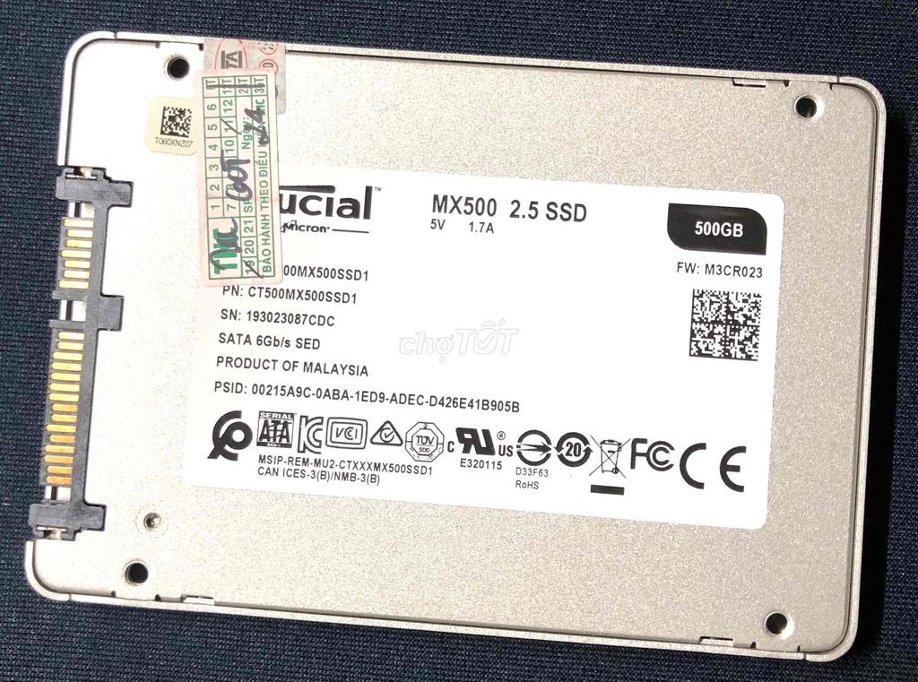 SSD 500Gb