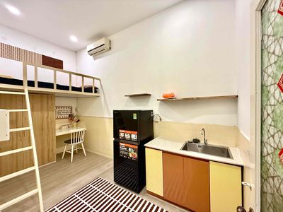 Аренда · 1 комн. · 25 м² · Quận 1, ул. Đường Trần Hưng Đạo