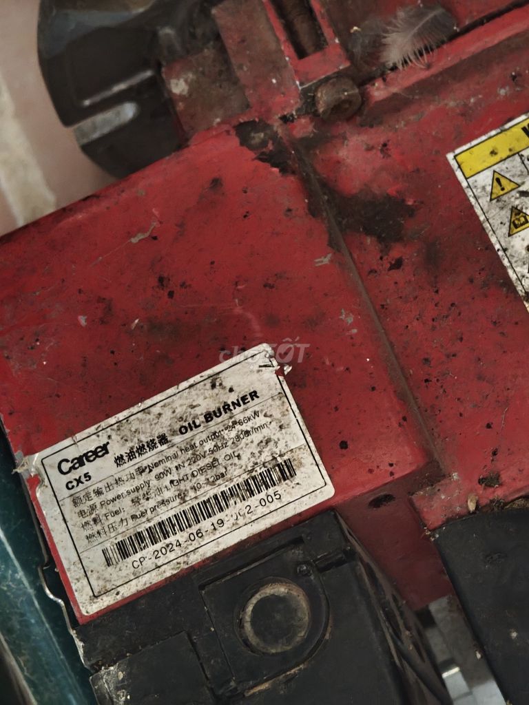 Đầu đốt dầu Career CX5 Đỏ. Mua bán Đồ chuyên dụng, Giống nuôi trồng tại Quận Đống Đa Hà Nội được đăng bởi H Long hình 1