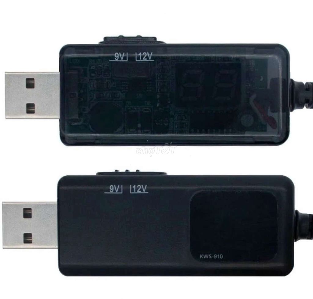 🔥 USB CHUYỂN NGUỒN TỪ 5V LÊN 9V-12V ĐỂ DÙNG WIFI