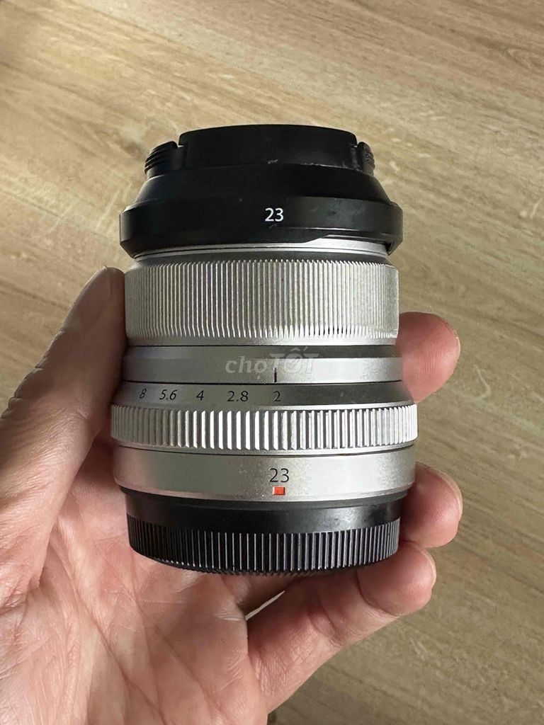 Ống kính Fujinon XF 23mm f2 R WR Bạc. Mua bán Máy ảnh, Máy quay tại Quận Cầu Giấy Hà Nội được đăng bởi Vu Anh Tung hình 1