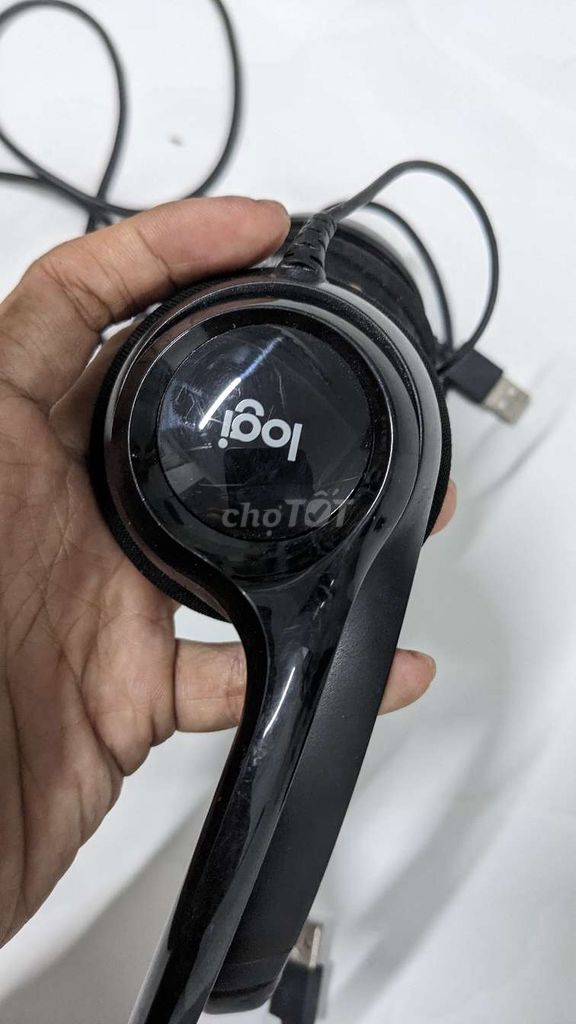 Tai nghe Logitech H390 trắng Đã sử dụng. Mua bán Tivi, Âm thanh tại Thành phố Mỹ Tho Tiền Giang được đăng bởi L Khang hình 1